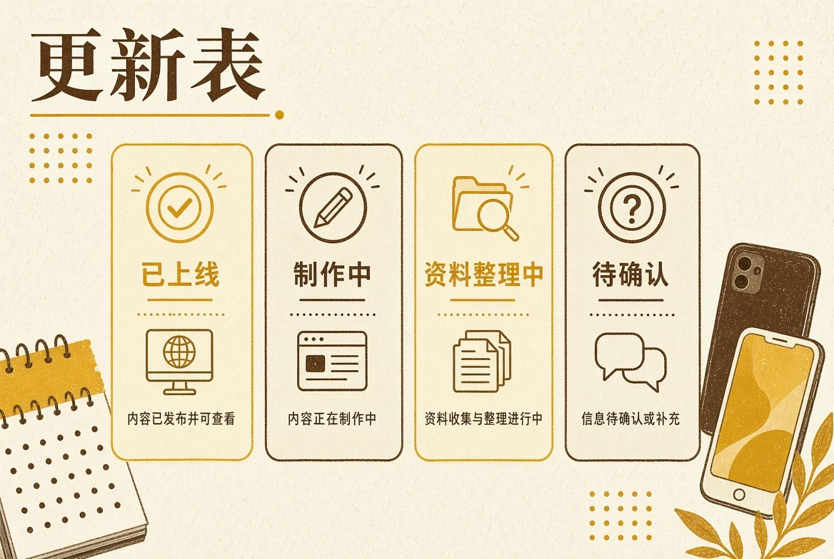 短篇内容状态说明